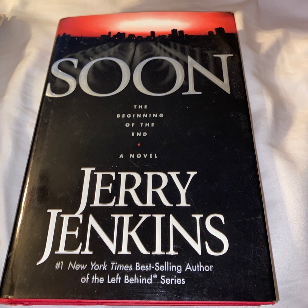 Soon JERRY B. JENKINS  Signed Book -03  1st Edition Hardback